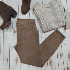 Artisan NY Faux Suede Stretch Pants